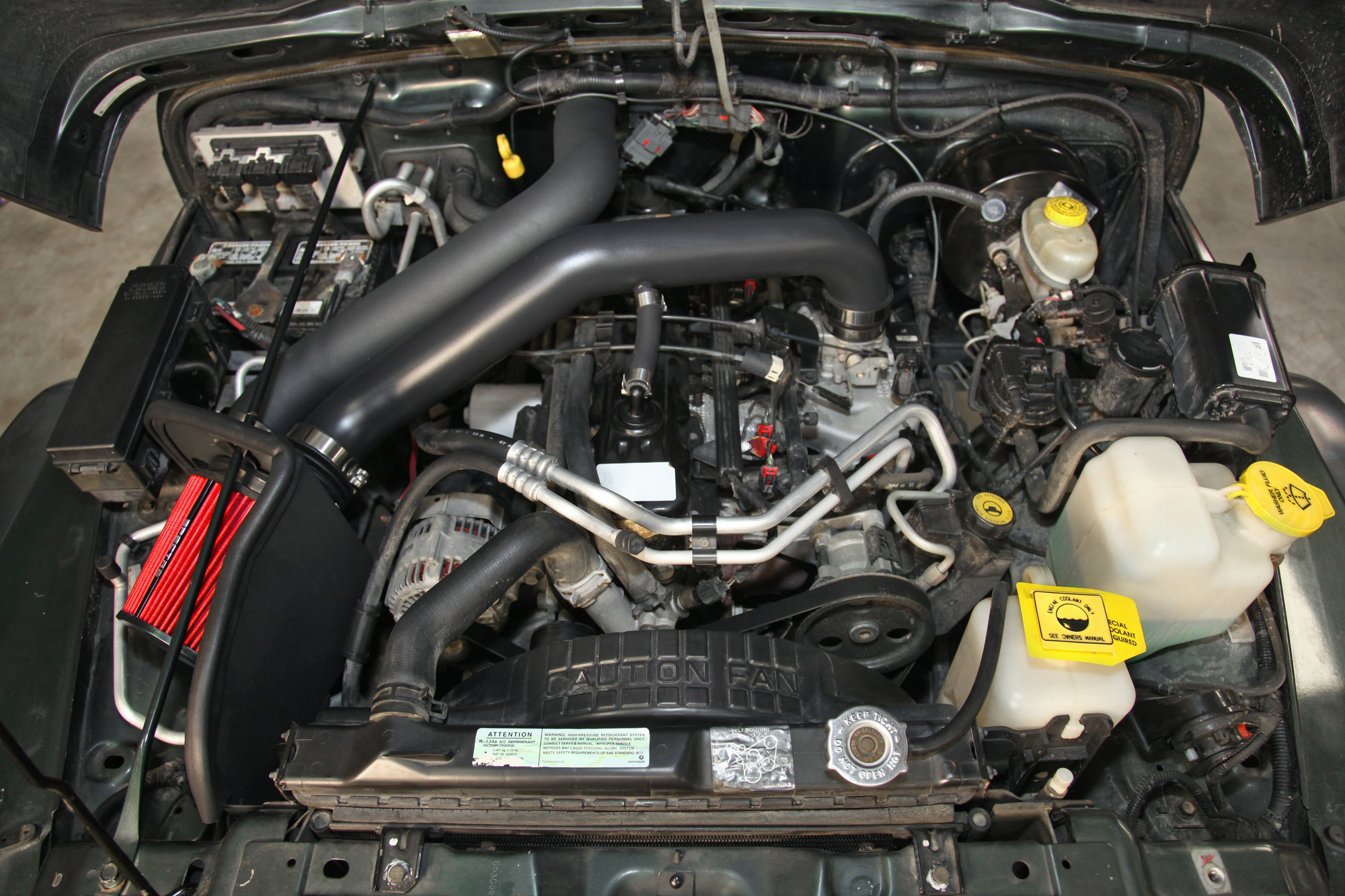 Spectre Performance 9050 Air Intake Kit for 9706 Jeep Wrangler TJ with